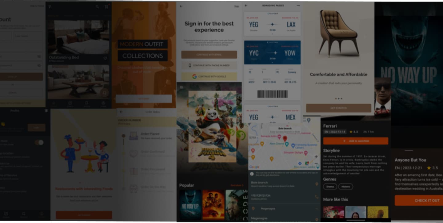 Flutter showcases